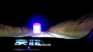 Night drive at Makran Coastal highway| Ormara | Buzi Pass | Kund Malir |Toyota Aqua | Night Eye Led