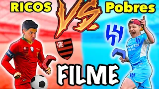 RICOS VS POBRES NO FIFA 24 VERMELHO VS AZUL - FILME COMPLETO