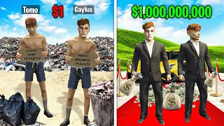 1$ Life vs 1,000,000,000 Life In GTA 5 RP!