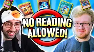 YU-GI-OH! WITHOUT READING?! ft. Farfa