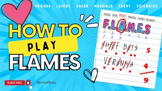 Game#2: How to Play F.L.A.M.E.S. (FLAMES) | Batang 90s