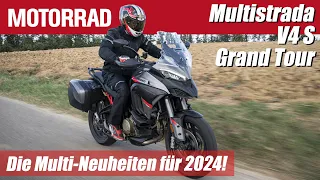 Ducati Multistrada V4 S Grand Tour im Test: nur viel Zubehör?