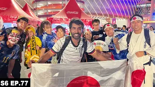 Germany Lost but JAPAN FANS won my heart S06 EP.77 | MIDDLE EAST MOTORCYCLE TOUR