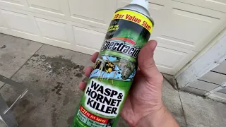 Spectracide Wasp and Hornet Spray | BEST WASP SPRAY !!!