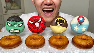 如何製作超級英雄甜甜圈！How to Make a Superhero Donut!