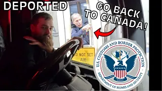 I Was DEPORTED Back to the CANADA from USA, My New Scania Semi Truck Towed Away?