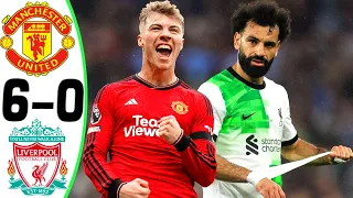 Manchester United vs Liverpool 6-0 - All Goals and Highlights - 2024 🔥 HOJLUND
