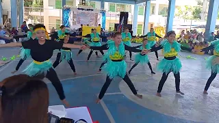 Purok 4 presentation during Street Dance competition