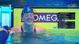 ISl 2020 Alisson Schmitt 2012 Olympic Champion wins the 200m Freestyle