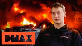 Loderndes Inferno in der Autowerkstatt | 112: Feuerwehr im Einsatz | DMAX Deutschland