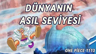 ONE PİECE 1113 - DÜNYANIN ASIL SEVİYESİ??? - BÖLÜM İNCELEMESİ