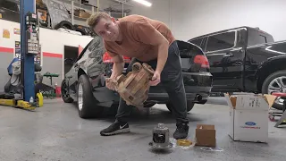 Can we install Ford 8.8 rear end with LSD in a drag race BMW 335i? YES PLEASE! quest for 9 seconds