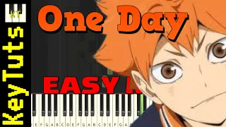 One Day [Haikyuu!! To The Top] - Easy Mode [Piano Tutorial] (Synthesia)