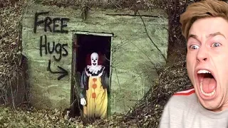 Clowns, diе аuf Kаmera gefіlmt wuгden 😨😱