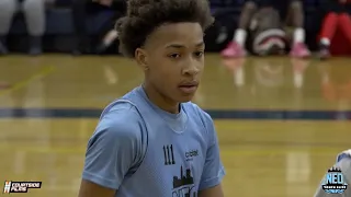 7th Grade PG Marcus Johnson Already Has TWO D1 OFFERS!! Highlights from NEO Winter Showcase!