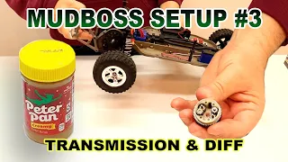 Mudboss Setup #3 - Traxxas Slash transmission setup and diff oil for oval racing