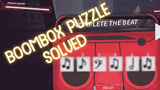 InVision's: Web-Verse || *Boombox puzzle Solved!* || How to Unlock City sound Miles Suit