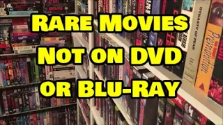 TheHORRORman's Collection: Rare Movies Not on DVD or Blu-Ray - Part 85