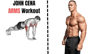 "John Cena's Arm Fury: Full Arms Workout!"