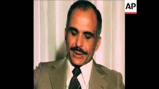 SYND 26 7 77 INTERVIEW WITH KING HUSSEIN OF JORDAN IN AMMAN