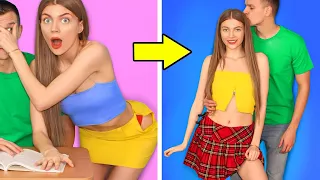 SUPER COOL CLOTHES HACKS! Back to School Fashion Ideas & DIY Outfit by Mr Degree