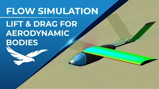 Predicting Lift and Drag for Aerodynamic Bodies with SOLIDWORKS Flow Simulation