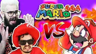 MARIO 664 ESTÁ DE VOLTA! - (DESAFIO RAIZ vs NUTELLA)