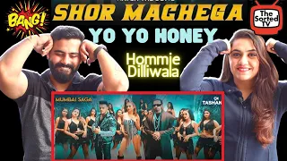 Shor Machega Song: Yo Yo Honey Singh, Hommie Dilliwala | Mumbai Saga | Delhi Couple Reactions