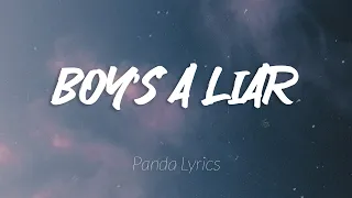 PinkPantheress, Ice Spice - Boy's A Liar... Miguel, Justine Skye (Lyric Video)