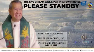 LIVE NOW | Holy Mass at the Diocesan Shrine for Sunday, July 18, 2021 (10am)