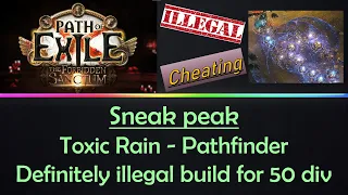 This Pathfinder Toxic Rain char is definitely illegal, who needs mageblood =D