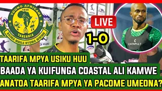 🔴#live_KIMENUKA! BAADA YA KUIFUNGA COASTAL 1-0 ALI KAMWE ANATOA TAMKO KUHUSU PACOME UMEONA HUKO?