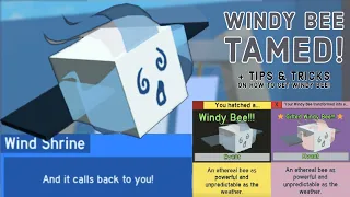 GETTING WINDY BEE + Tips & Tricks on how to get Windy Bee! | Bee Swarm Simulator