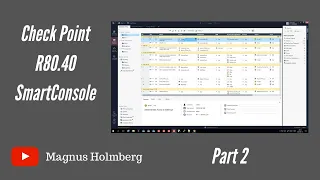 Check Point Basics R80.40 - SmartConsole Part02 - Firewall Policy