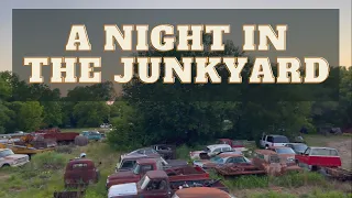 I Spent A Night Camping In The Junkyard!