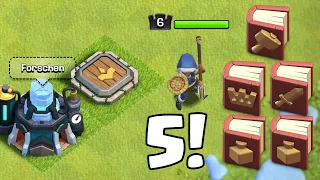 5 BÜCHER BENUTZEN! ❤😍 Clash of Clans * CoC