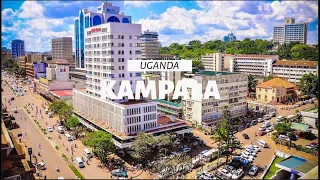 Kampala, Uganda 4k Aerial View | Seven Hills City