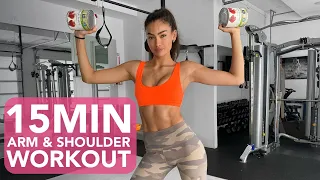 KELLY GALE 15 MIN ARM & SHOULDER WORKOUT (QUARANTINE EDITION)