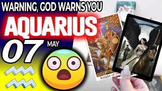 Aquarius ♒ URGENTE ❗️💌 NÃO DIGA NADA A NINGUÉM POR FAVOR🙏🏻🤐🤫 horoscope for today MAY  7 2024 ♒