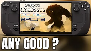 Shadow Of The Colossus on Steam Deck - PCSX2 or RPCS3?