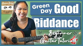 Good Riddance Guitar Lesson Tutorial EASY - Greenday [Chords|Strumming|Picking|Full Cover] (No Capo)