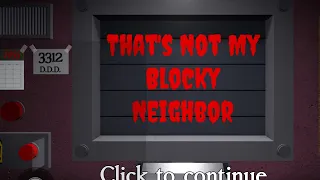 That not my neighbor in roblox