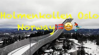 Holmenkollen Oslo Norway Drone 4K Norge Ski Jumping Holmenkollbakken + DadinSweden #holmenkollen