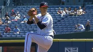 LAD@ATL: Wisler fans six over 6 2/3 innings