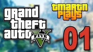 Grand Theft Auto 5 - Part 1 - Bank Robbery (Let's Play / Walkthrough / Guide)