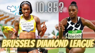 ELAINE THOMPSON HERAH! WE PREDICT LIGHTENING FAST RUN IN BRUSSELS 2023 || WHAT DO YOU THINK?