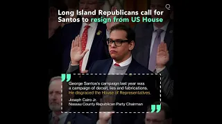 Long Island Republicans Call for George Santos to Resign From US House