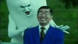 Smoker kills evil giant cigarette habit-Nicorette TVC Japan