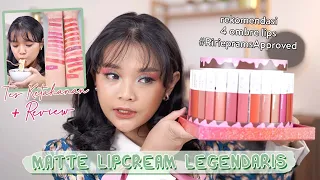 REVIEW & REKOMENDASI 4 OMBRE LIPS favorit dari Maybelline Super Stay Matte Ink | RIRIEPRAMS