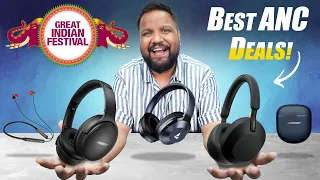 10 Best ANC Headphones & Earbuds Deals - Amazon Great Indian Festival 2023!